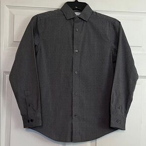 Calvin Klein Boy's Button-Up Dress Shirt (Size: 12 Boys)